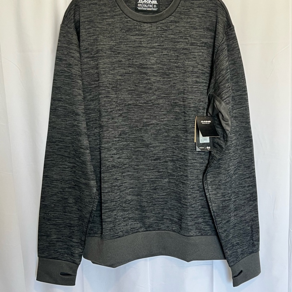 Dakine Liberator Crewneck Sweatshirt In grey Heather Men's XXL NWT